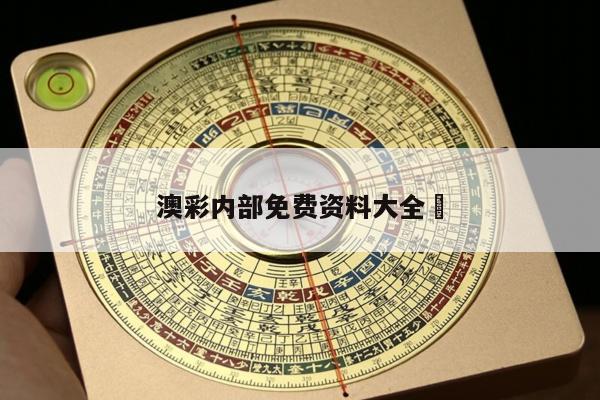 澳彩内部免费资料大全	